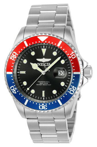 INVICTAインヴィクタ プロダイバー メンズ ウォッチ 43mm スチール 23384