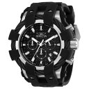 INVICTAインヴィクタ Bolt メンズ ウォッチ 48mm ブラック 23855
