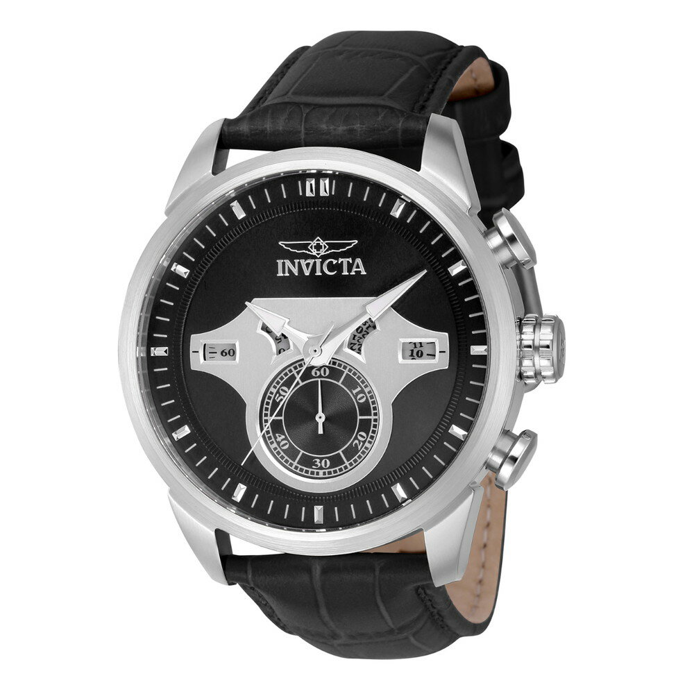 INVICTAインヴィクタ オブジェダール メンズ ウォッチ 46mm ブラック 43610