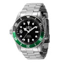 INVICTAインヴィクタ プロダイバー オートマチック メンズ 腕時計 42mm スチール 43975