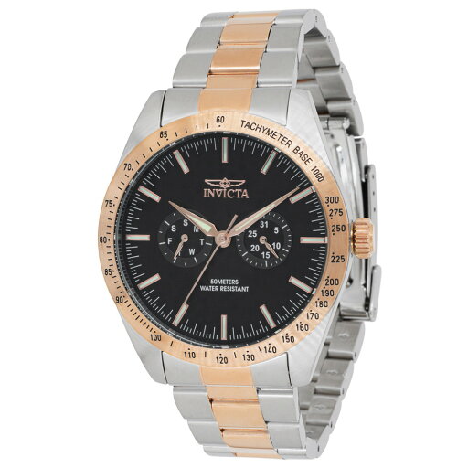 INVICTAインヴィクタ スペシャリティ メンズ ウォッチ 44mm ローズゴールド スチール 45977 INVICTAインヴィクタ スペシャリティ メンズ ウォッチ 44mm ローズゴールド スチール 45977