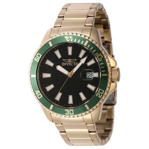 INVICTAインヴィクタ プロダイバー メンズ ウォッチ 45mm ゴールド (46138) INVICTAインヴィクタ プロダイバー メンズ ウォッチ 45mm ゴールド (46138)
