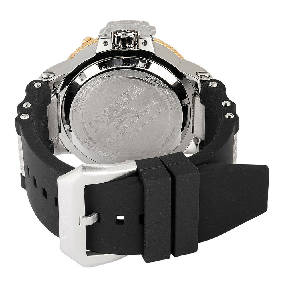 INVICTAインヴィクタ サブアクア ノーマ III メンズ ウォッチ マザーオブパール文字盤 50mm ブラック スチール 46454