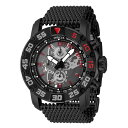 INVICTAインヴィクタ メンズ レーシング ウォッチ 48mm ブラック 48056