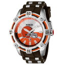 INVICTAインヴィクタ NFL クリーブランド ブラウンズ メンズ 腕時計 52mm スチール ライトブラウン ZG 42075