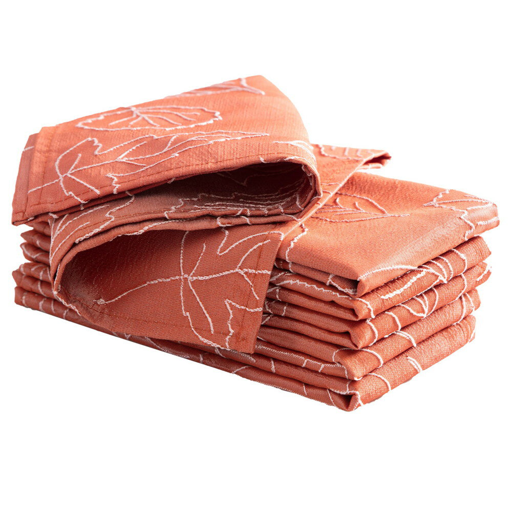 Laura Ashley ナプキン レイズド織り 刺繍 ジャカード生地 しわ耐性 ダイニング ホリデー パーティー ..