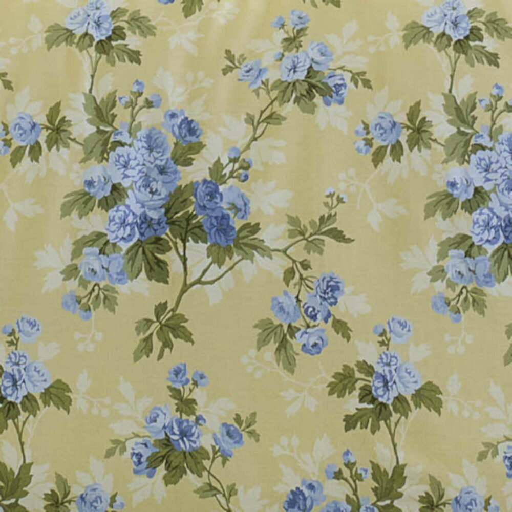 Laura Ashley クイーン デュベカバーセット リバーシブル コットン Cassidy Yellow クイーン 3