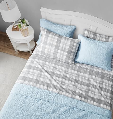 Laura Ashley Home シーツ コットンフランネル ベッドセット Rosalie クイーン [2]
