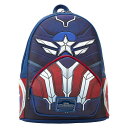 Loungefly Marvel キャプタンアメリカ ブレイブニューワールド コスプレ ミニバックパック