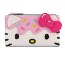Loungefly Sanrio Hello Kitty カップケーキ フェイクレザー フラップウォレット