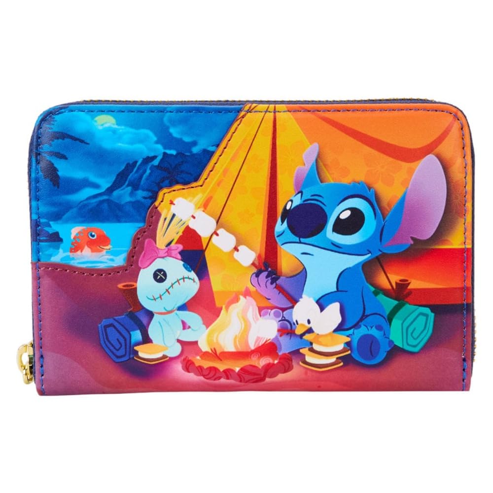 Loungefly Disney �X�e�B�b�` �L�����s���O�L���[�e�B�[�Y �W�b�v�A���E���h�E�H���b�g