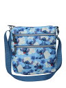 Loungefly Disney スティッチ パスポート クロスボディ トラベルバッグ