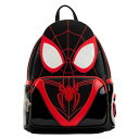 Loungefly Marvel マイルズ・モラレス コスプレ レディース ダブルストラップ ショルダーバッグ