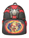 Loungefly スパイダーマン ノーウェイホーム Marvel コミックス コスプレ レディース ダブルストラップ ショルダーバッグ