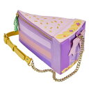 Loungefly Disney 塔の上のラプンツェル コスプレ ケーキ クロスボディバッグ(4)
