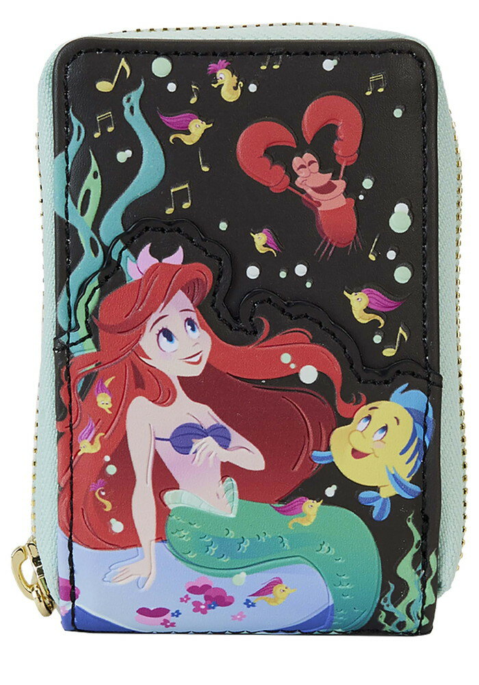 Loungefly Disney リトル・マーメイド 35周年記念 ライフイズザバブルズ ウォレット アクセサリー スタンダード(4)