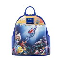 Loungefly バックパック Disney - リトル・マーメイド - バックパック - Disney プリンセス - キュートコレクタブルバッグ - ギフ...