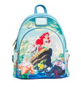 Loungefly Disney リトル・マーメイド アリエル シーン レディース ダブルストラップ ショルダーバッグ