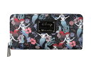 Loungefly Disney リトル・マーメイド アリエル フローラルプリント ウォレット(4)