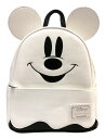 Loungefly Disney ゴースト ミッキーマウス BOO! ハロウィン レディース ミニバックパック