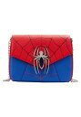 Loungefly Marvel スパイダーマン カラーブロック クロスボディバッグ スパイダーマン ワンサイズ