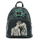 Loungefly Disney アトランティス 20周年記念 キーダ マイロ レディース ダブルストラップ ショルダーバッグ