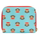 Loungefly Paul Frank ジュリアスヘッド フェイクレザー ジップ財布