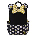 Loungefly Disney ミニーマウス コスプレ ナイロン フルサイズ バックパック