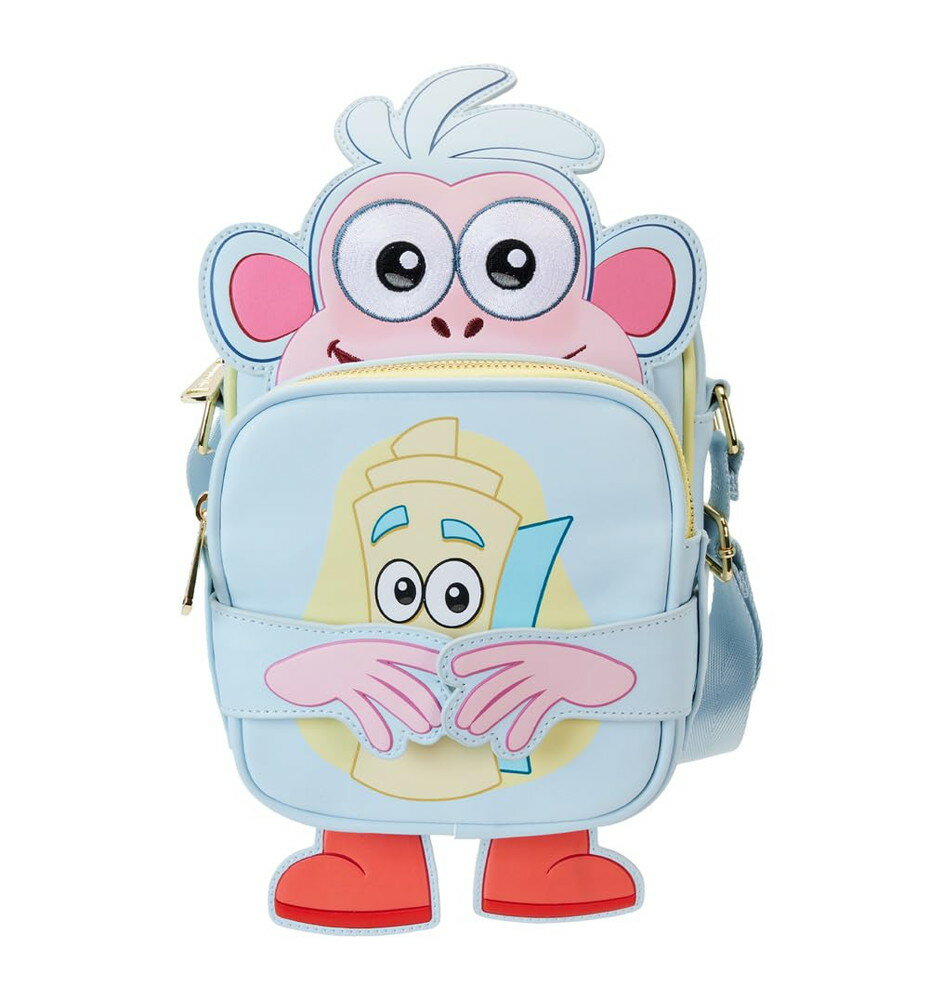 Loungefly Nickelodeon ドーラといっしょに大冒険 ブーツ クロスバディーズ クロスボディバッグ