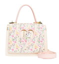 Loungefly おしゃれキャット ダッチェス イン パリ フローラル 総柄 クロスボディ