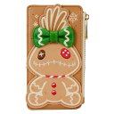 Loungefly Disney リロ&スティッチ ジンジャーブレッド ラージカードホルダー