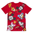 Loungefly Disney ミッキー&フレンズ ピクニック ユニセックスTシャツ ラージ