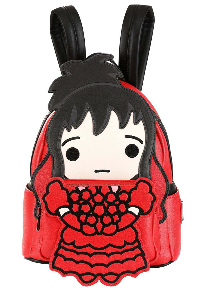 Loungefly ビートルジュース ブライド リディア ミニバックパック ちびリディア・ディーツ レッドウェ..