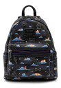 Loungefly Disney クラシックキャラクター クラウズ レディース ダブルストラップ ショルダーバッグ パース