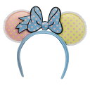Loungefly Disney ミニー パステル カラーブロック ドット ヘッドバンド(4)