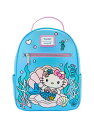 Loungefly Sanrio ハローキティ マーメイド メタリック ミニバックパック ? BoxLunch エクスクルーシブ