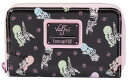 Loungefly レディース Valfre タトゥー オールオーバープリント ジップ ウォレット