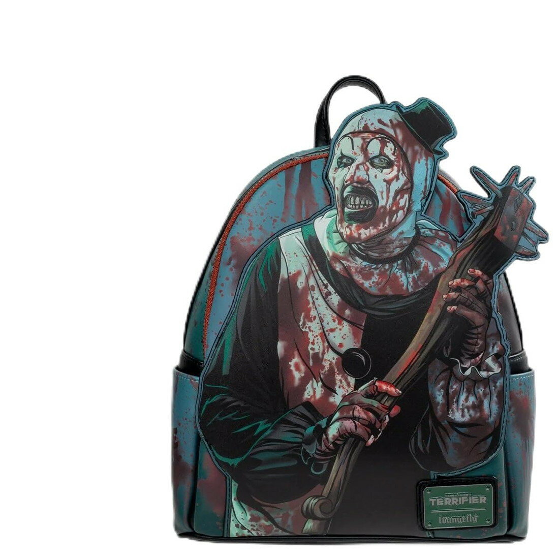 Loungeflyラウンジフライ テリファー アート・ザ・クラウン ブラッドスプラッター 蓄光 ミニバックパッ..
