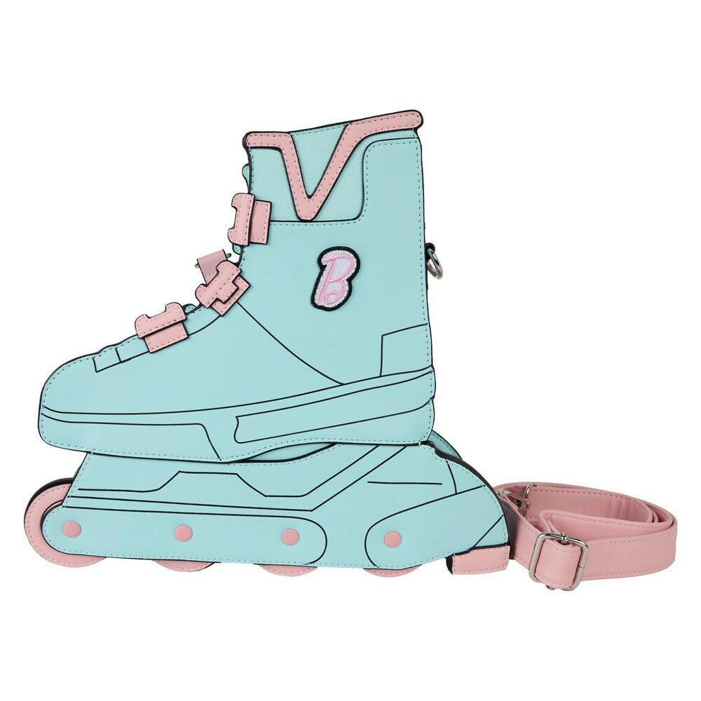 Loungefly Mattel クラシックバービー フィギュラル スケート クロスボディバッグ