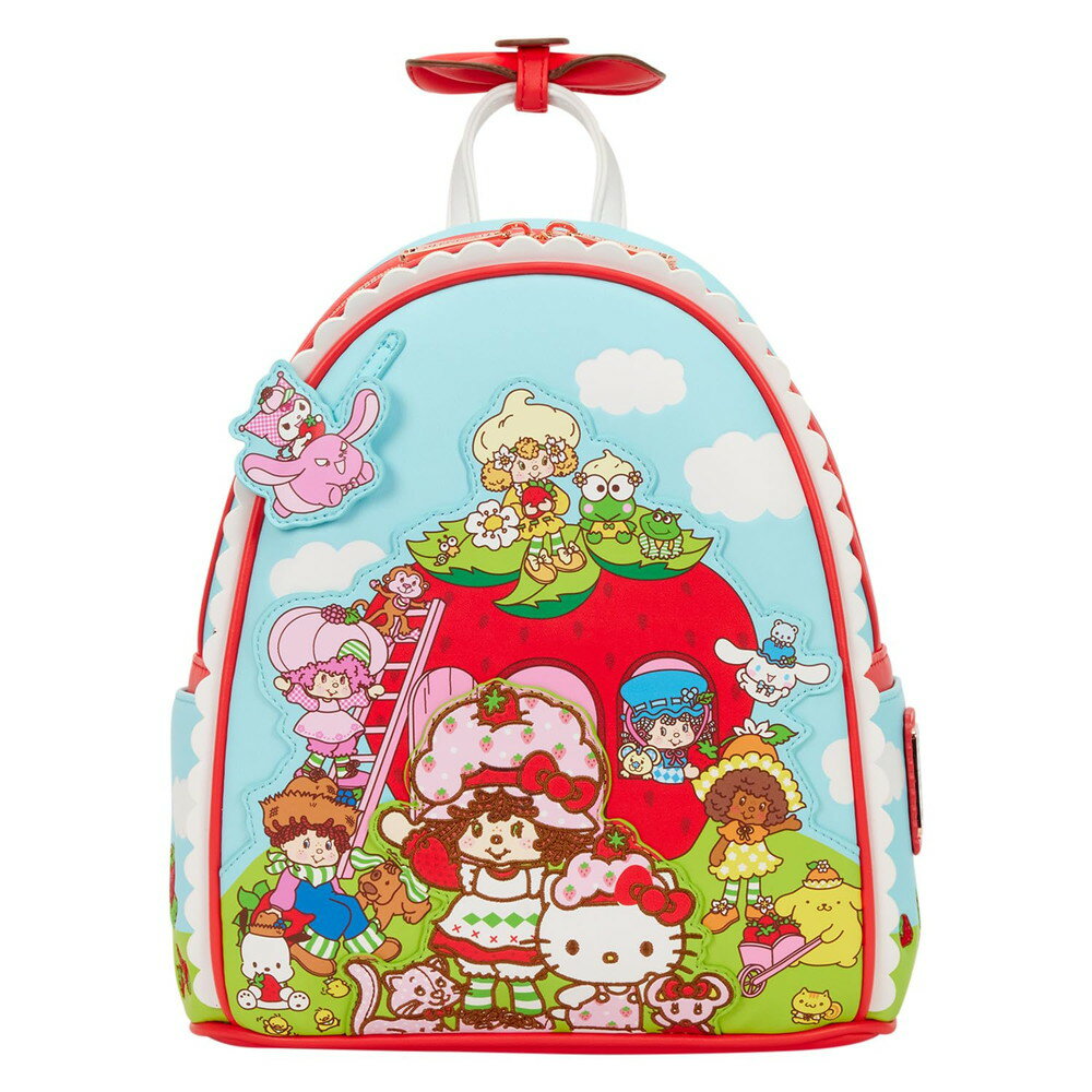 Rakuten - Loungefly Sanrio X ストロベリーショートケーキ ミニバックパック