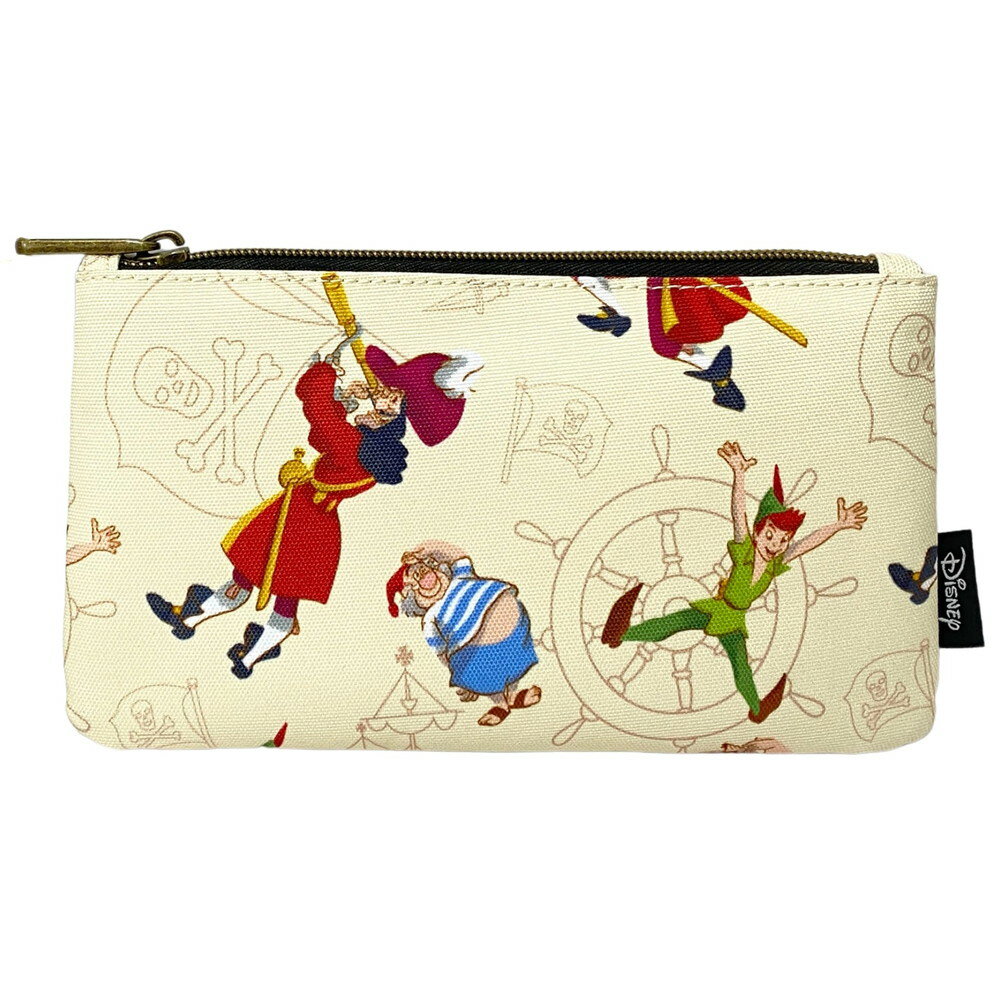 Loungefly ピーターパン フック船長とスミー 海賊 ナイロンポーチ