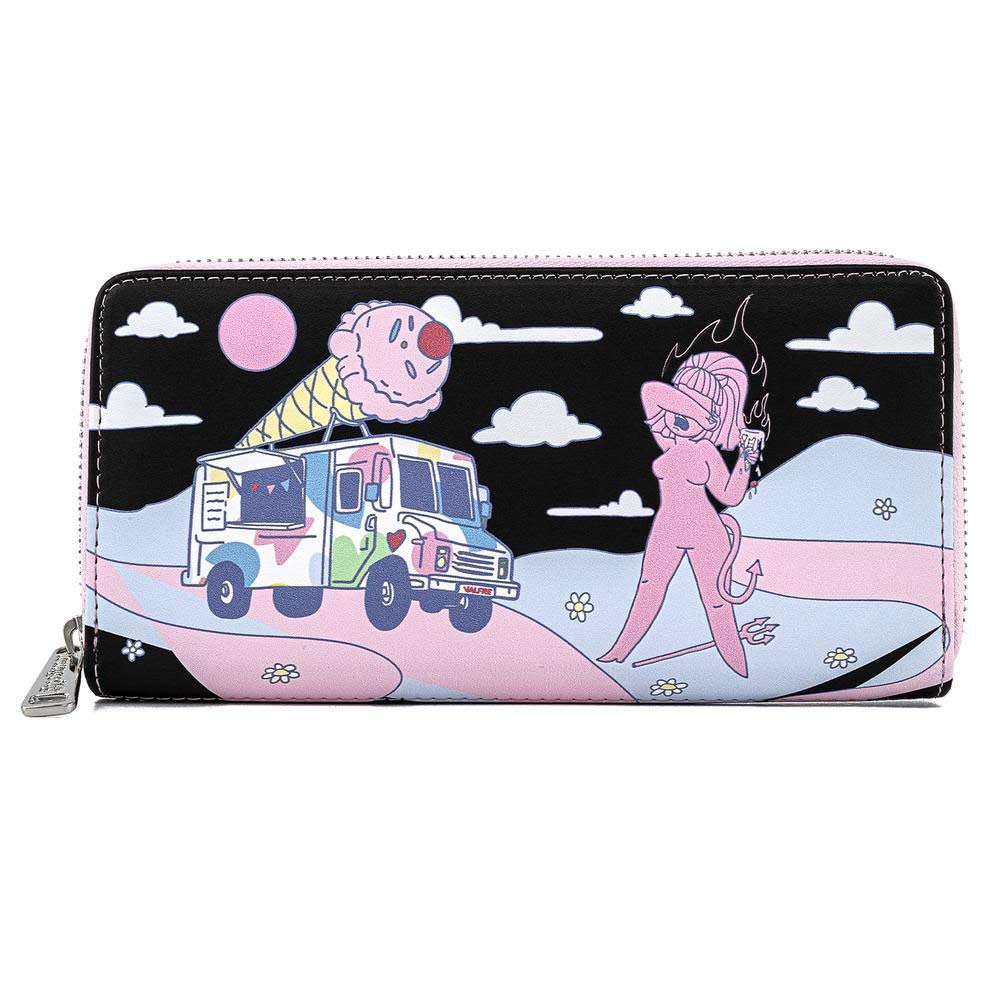 Loungefly Valfre ルーシー アイスクリームトラック ジップアラウンドウォレット