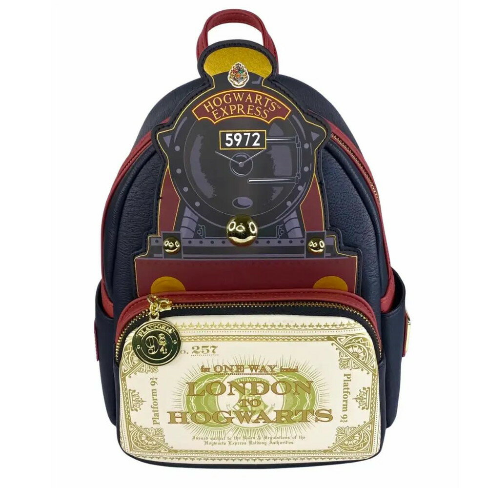 Loungefly�饦�󥸥ե饤 �ϥ꡼���ݥå��� �ۥ�����õ� �ߥ˥Хå��ѥå� �ե������쥶��