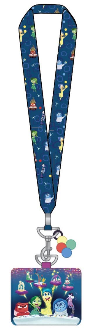 Loungeflyラウンジフライ ディズニー ピクサー インサイド・ヘッド コントロールパネル ランヤード カ..