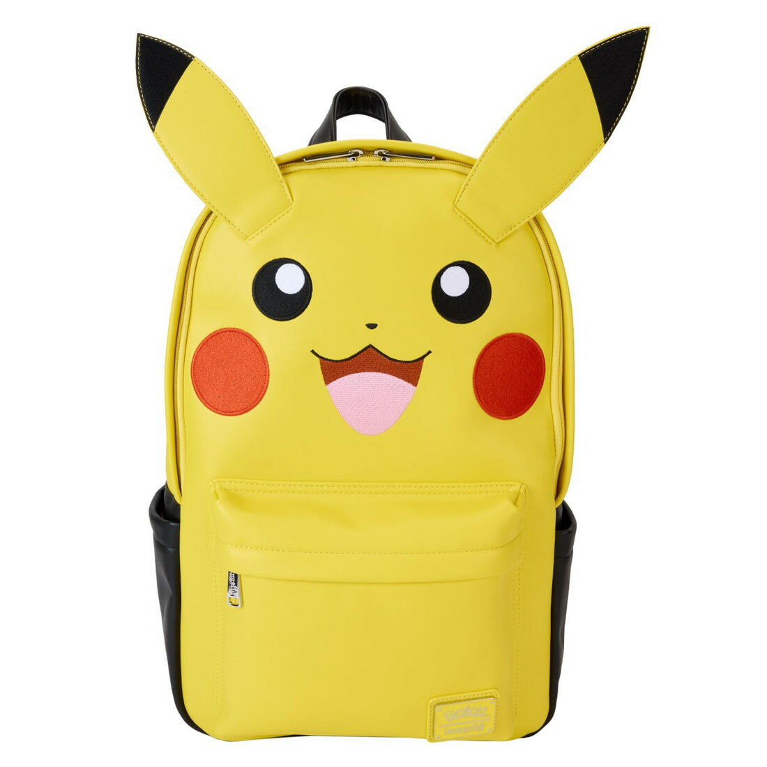 Loungeflyラウンジフライ ポケモン ピカチュウ ユニセックス バックパック リュックサック ナイロン プリント アップリケ 公式ライセンス