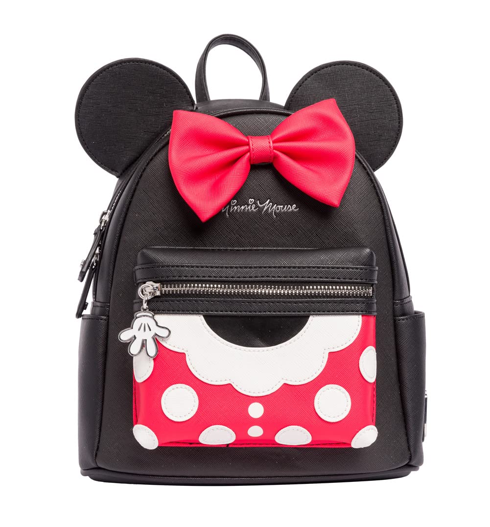 Loungefly�饦�󥸥ե饤 �ǥ����ˡ� �ߥˡ��ޥ��� �ɥ쥹 ��ǥ����� �ߥ˥Хå��ѥå� ���å� LASR���� ��ܥ� �� �ɥå��� ����饯��������...