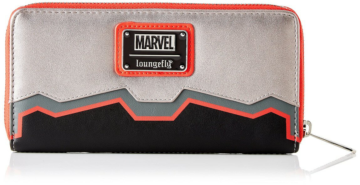 Loungefly マーベル ファルコン コスプレデザイン ラウンドファスナー 長財布 ジップアラウンド ウォレット