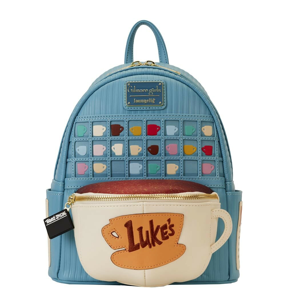 Loungefly ギルモア・ガールズ ルークス・ダイナー コーヒーマグ型 ショルダーバッグ
