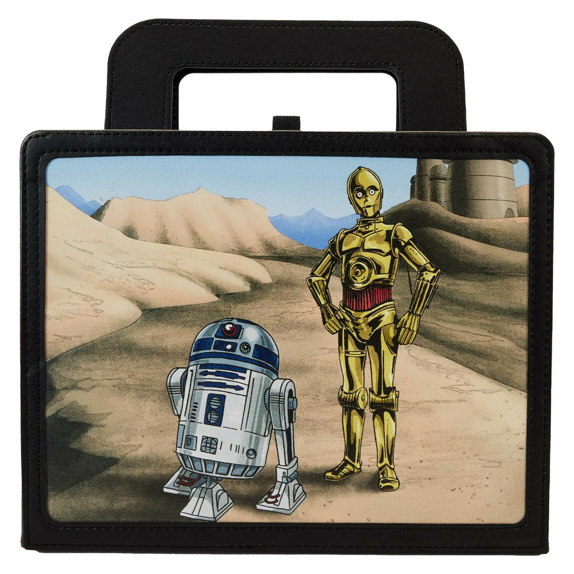 Rakuten - Loungefly スター・ウォーズ ジェダイの帰還 ランチボックス型 ノートブック 手帳 付箋付き