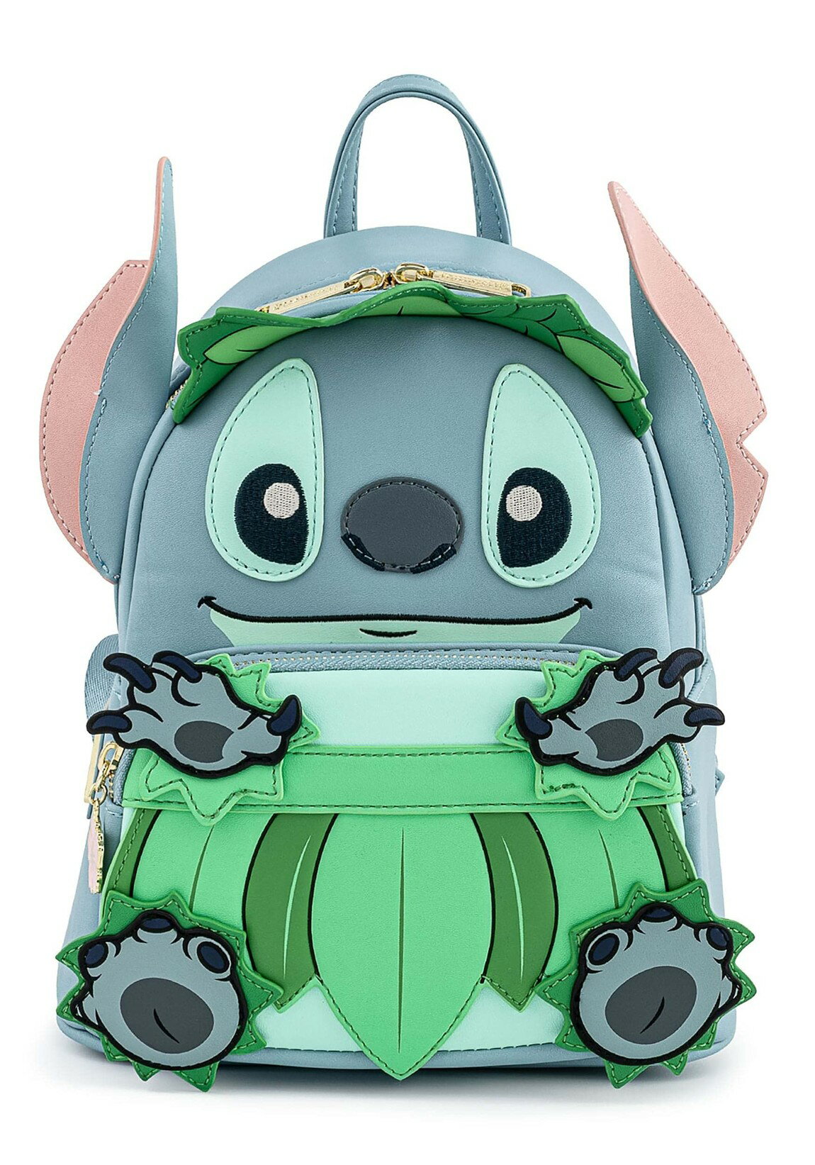 樂天商城 - Loungefly ディズニー スティッチ ルアウ コスプレ ミニリュック ショルダーバッグ フェイクレザー アップリケ 刺繍